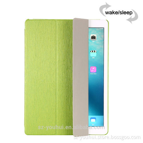 Factory Price Smart Magnetic PU Cover +PC Back Case for iPad Pro 12.9 "